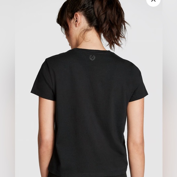 Victoria’s Secret Pink Cotton Tee/Black-Various Sizes (Small & Med.)NWT🖤 - Picture 2 of 5
